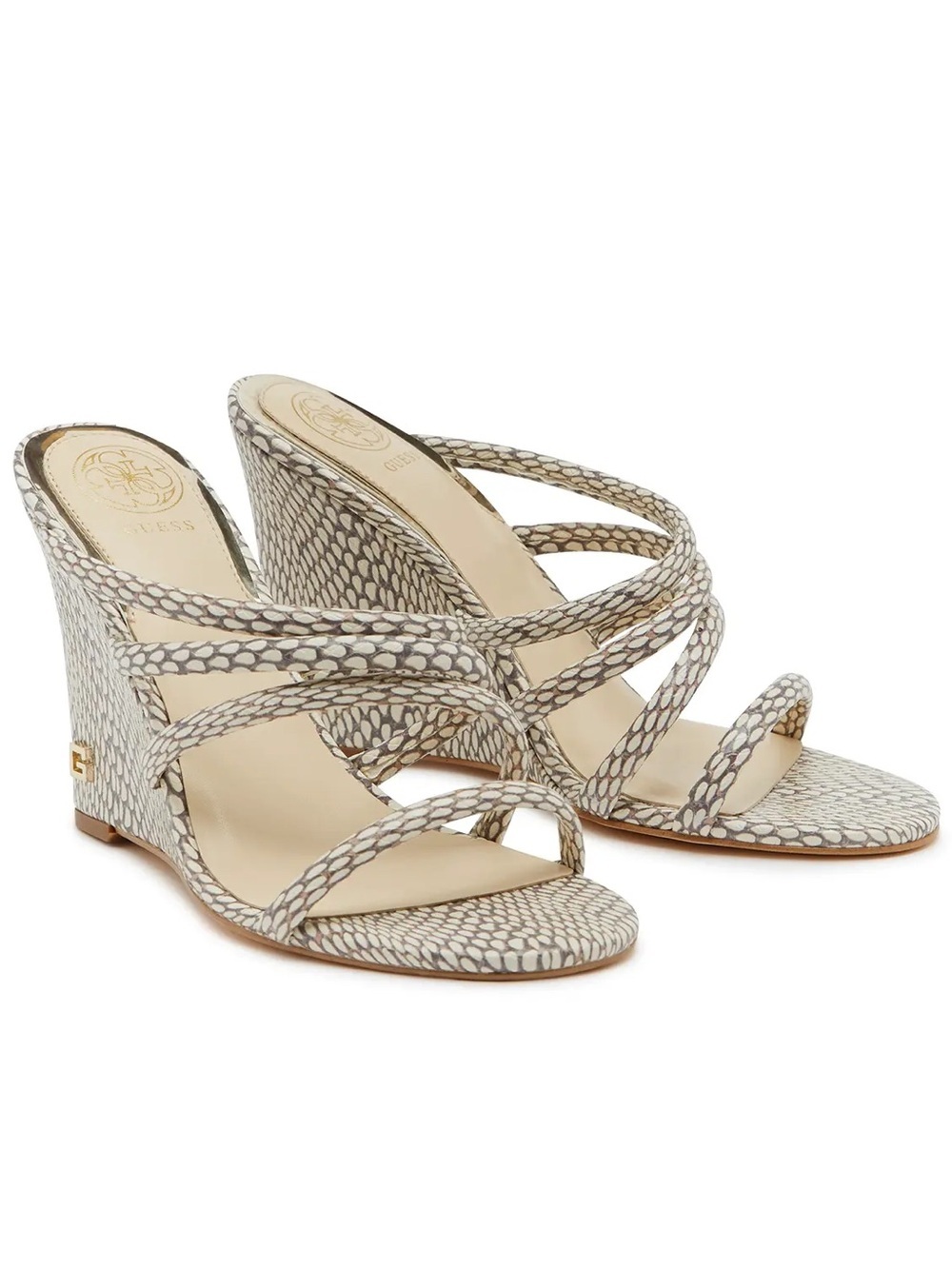 Guess Frany Strappy Wedge Sandals
